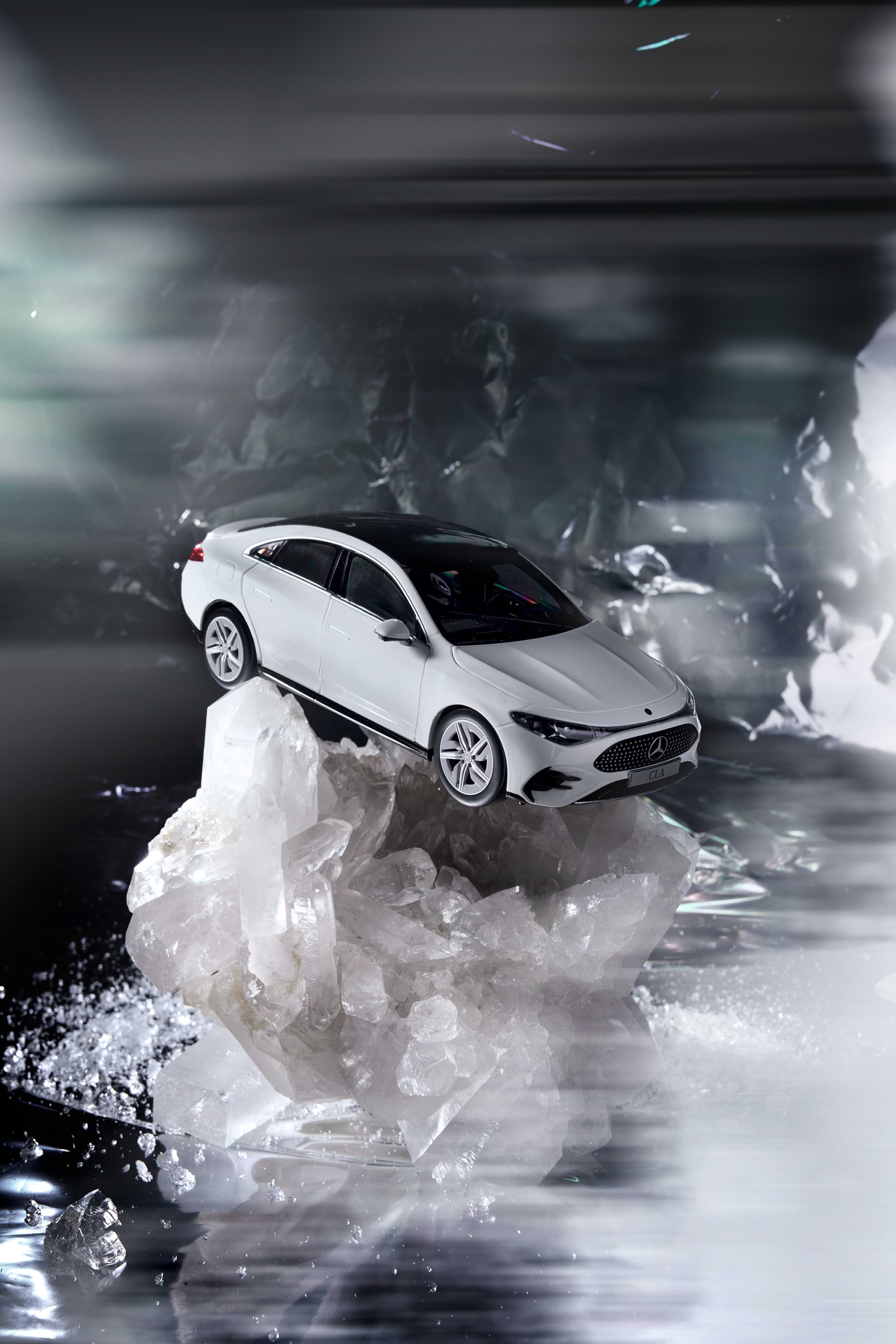 Mercedes-Benz-CLA-C174-V174-Modellauto-Modell-Mastab